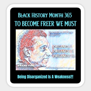 Stokley Carmichael 'Kwame Ture' Sticker